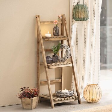 Holzregal "RecyclingStyle", zusammenklappbar