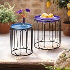 Beistelltisch-Set "Blue" (2-teilig)