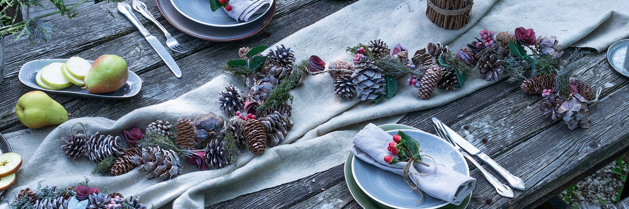 Bunte Blätter, warme Lichter - Herbstliche Dekoration