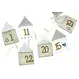 Adventskalender "Weihnachtshäuser" zum Selberbefüllen