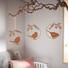 Hänger "Bird", 3er Set