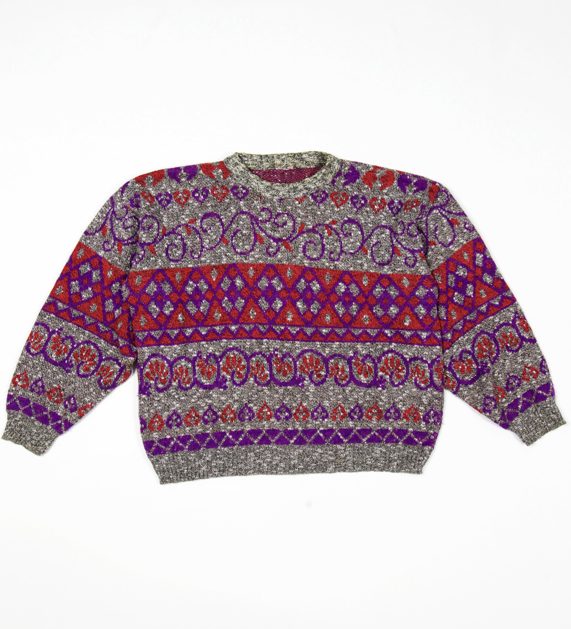 Cropped 80s jumper