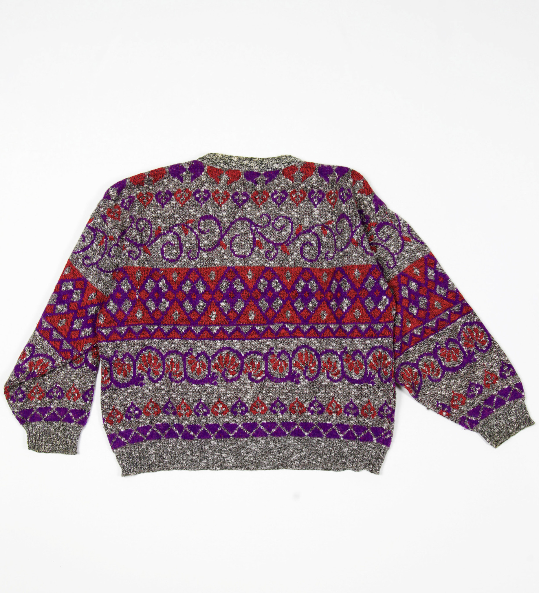 Cropped 80s jumper