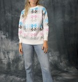 Colorful 80s jumper