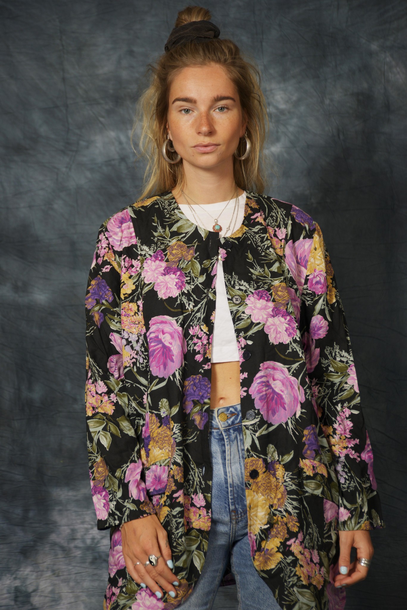 Floral 90s jacket