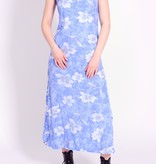Blue 90s floral dress