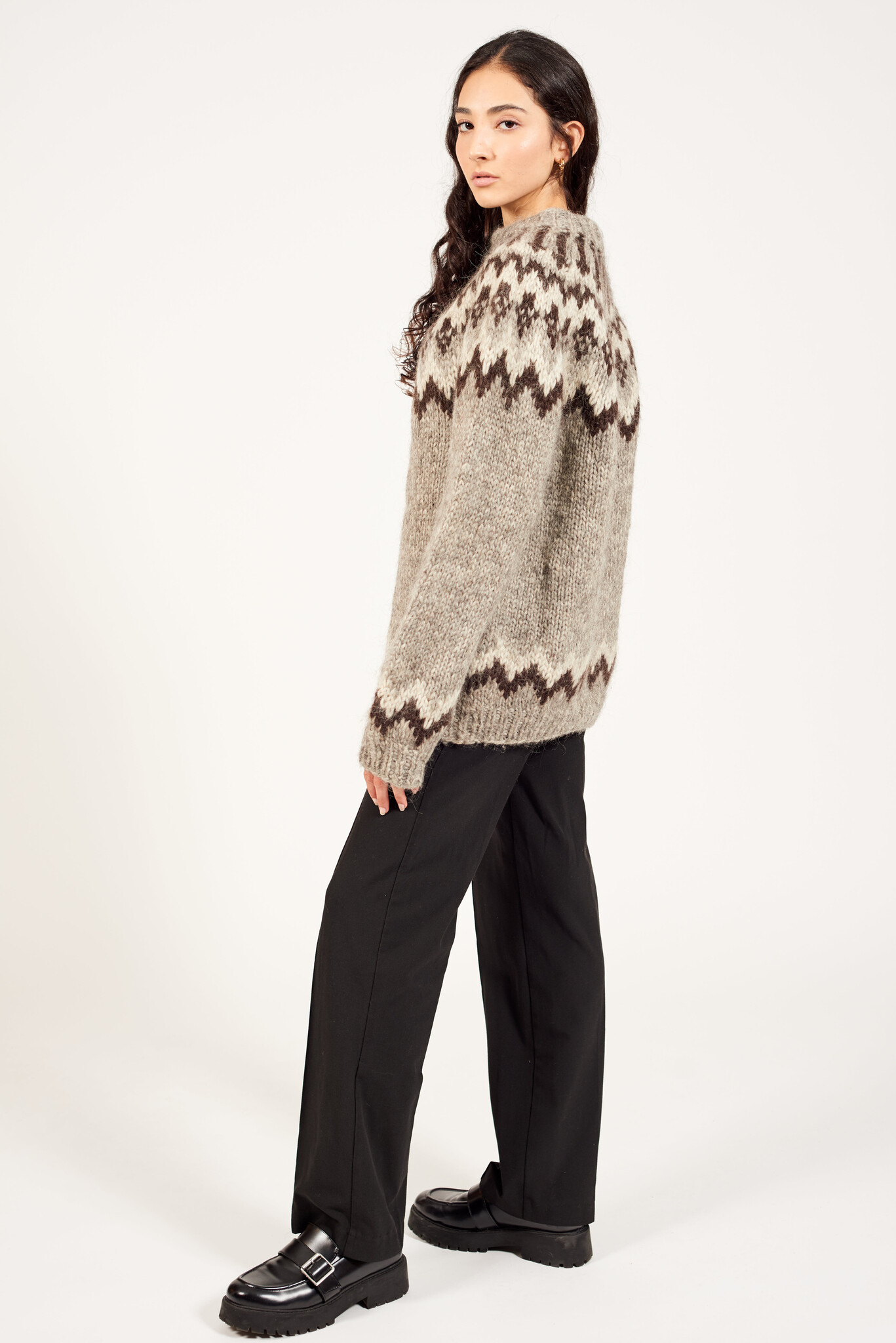 Icelandic hand knitted wool jumper