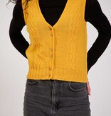 Wool spencer in yellow