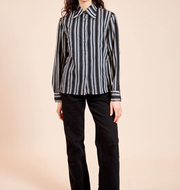 Striped 70s blouse