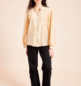 Lurex 70s blouse