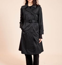 Black 70s trenchcoat