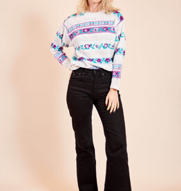 Cotton floral jumper