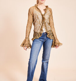 Cool 90s lace blouse