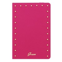 Guess Originele Studded Folio Universele Tablet - iPad Case hoesje 7″ / 8″ Inch - Roze