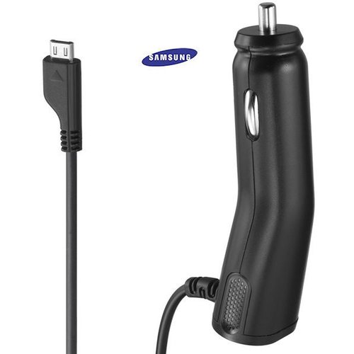 Samsung Originele Micro-USB Autolader ACADU16CBE - Zwart