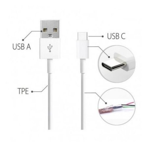 Huawei AP51 USB-C / Type-C Originele 1 meter oplaadkabel