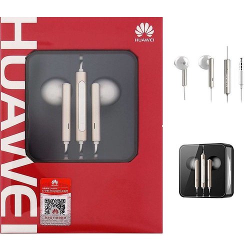 Huawei Originele Stereo AM116 Hi-Fi Headset Oordopjes - Zilver