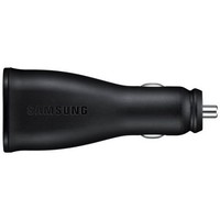 Samsung Originele Adaptive Fast Charging Dual port Autolader 9.0V / 2,0 A incl. Type-C 1,2 meter Data + oplaadkabel - Zwart