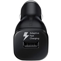 Samsung Originele Adaptive Fast Charging Autolader 9.0V / 2,0 A met Type-C 1,2 meter Data + oplaadkabel - Zwart