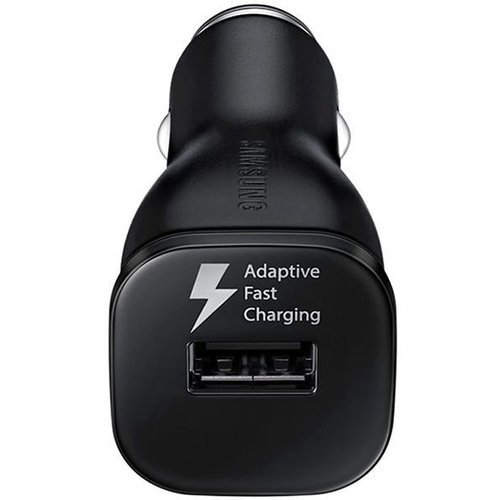 Samsung Originele Adaptive Fast Charging Autolader 9.0V / 2,0 A met Type-C 1,2 meter Data + oplaadkabel - Zwart