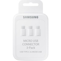 Samsung Originele Micro-USB naar Type-C Adapter 3-Pack - Wit