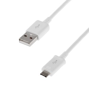 Samsung Micro USB 2.0 Originele data + oplaadkabel 1,5 meter - Wit