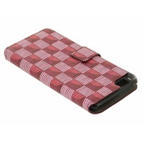 Guess Originele Jet Set Folio Bookcase hoesje voor de Apple iPhone 6 / 6S - Roze