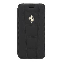 Ferrari Originele Bookcase Hoesje voor de Apple iPhone 6 / 6S - Zwart