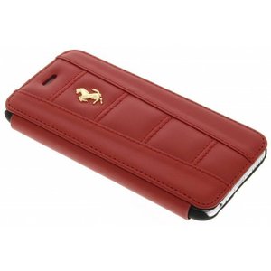 Ferrari Originele Bookcase Hoesje voor de Apple iPhone 6 / 6S - Rood