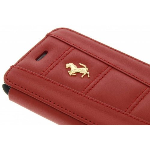 Ferrari Originele Bookcase Hoesje voor de Apple iPhone 6 Plus / 6S Plus - Rood