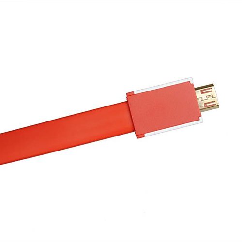 OnePlus One / X Originele Micro USB data + oplaadkabel 1 Meter - Rood