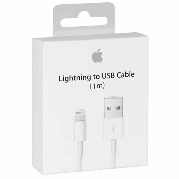 genezen Speciaal Cokes Apple iPhone Originele Lightning naar USB-oplaadkabel 100cm - Diamtelecom