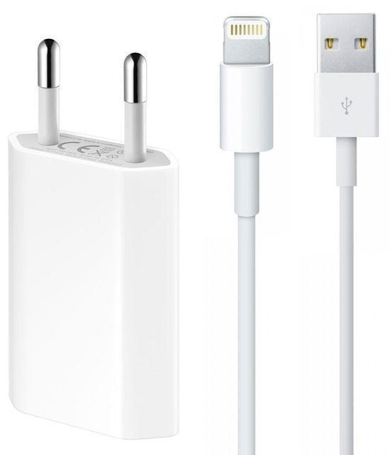 nogmaals worm Nauwgezet Apple iPhone Originele Lightning oplader met 2 Meter USB-kabel - Diamtelecom