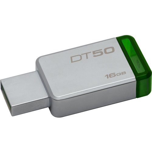 Kingston Technology DT 50 USB 3.1 / 3.0 Flashstation - 16 GB Groen
