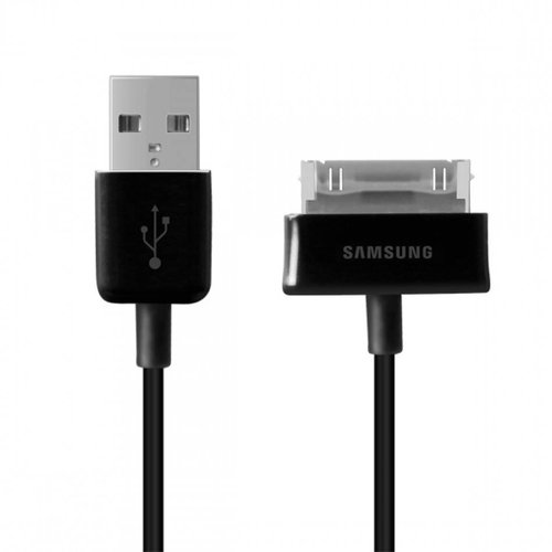 Samsung Originele Galaxy Tab 30-Pins Data + oplaadkabel 1 meter - Zwart