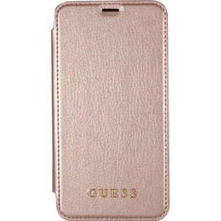 Originele Iridescent Folio Bookcase hoesje voor de Apple iPhone X / XS - Rosé Goud