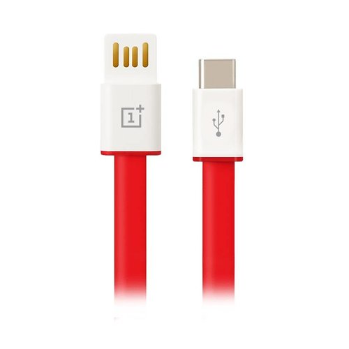 OnePlus 2 Originele Type-C 2A oplader met 1 Meter kabel - Rood