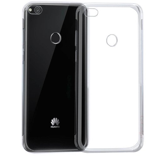 Huawei P8 Lite 2017 Siliconen (gel) Achterkant Hoesje - Transparant