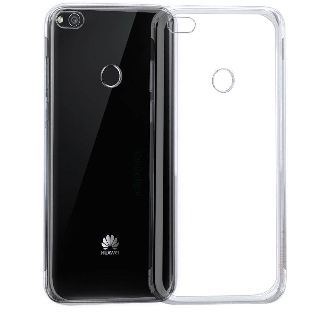 Per ongeluk verkiezing Blanco Huawei P8 Lite 2017 Siliconen (gel) Achterkant Hoesje - Transparant -  Diamtelecom