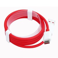 OnePlus 3 / 3T / 5 / 5T / 6 Originele Type-C Dash data + oplaadkabel 1 Meter - Rood