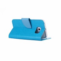 Bookcase Samsung Galaxy S6 hoesje - Blauw