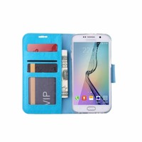 Bookcase Samsung Galaxy S6 hoesje - Blauw