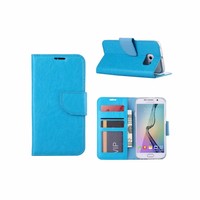 Bookcase Samsung Galaxy S6 hoesje - Blauw