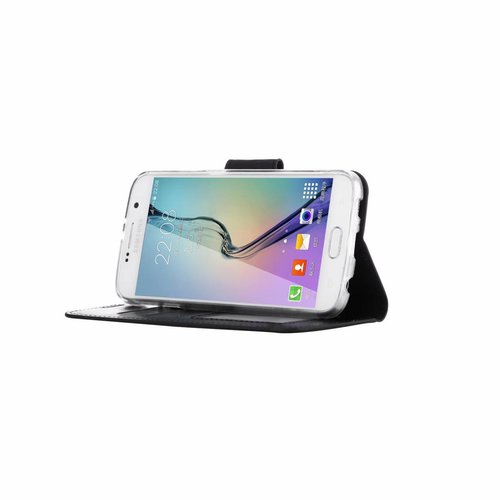 Bookcase Samsung Galaxy S6 hoesje - Zwart