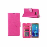 Bookcase Samsung Galaxy S6 Edge Plus hoesje - Roze