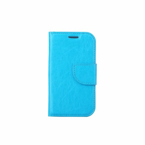 Bookcase Samsung Galaxy Core I8260 hoesje - Blauw