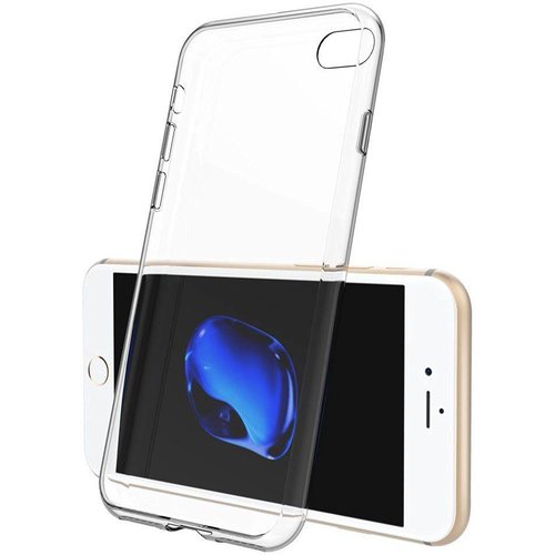 Apple iPhone 7 en 8 siliconen (gel) achterkant hoesje - Transparant
