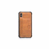 Luxe Bumpercase hoesje voor de Apple iPhone X - Bruin