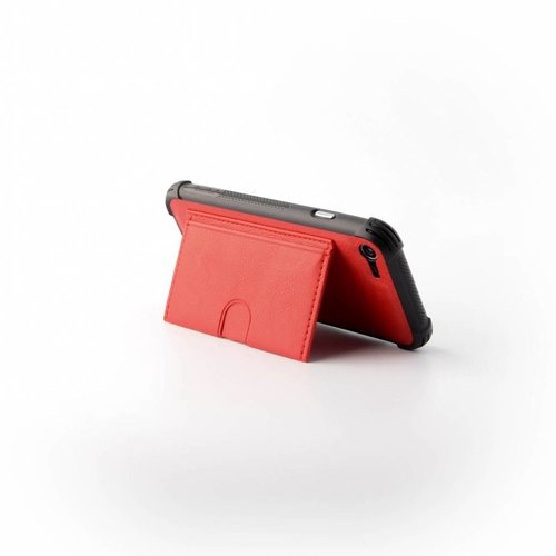 Luxe Bumpercase hoesje voor de Apple iPhone 8 - Rood