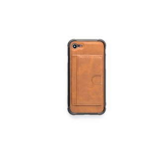 Luxe Bumpercase hoesje voor de Apple iPhone 7 - Bruin